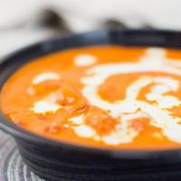 Butter Chicken Masala (16Oz) · Diced boneless chicken cooked in butter and creamy gravy.