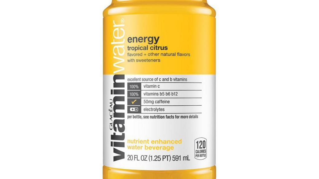 Vitamin Water - 20Oz. · Yellow Energy Flavor