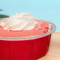 Guava Cake · A moist guava cake with a light cream cheese layer, frosted with a guava glaze and topped wi...