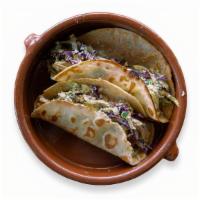 Tacos (2) · A generously stuffed pair of tacos, made to order with your custom specifications.