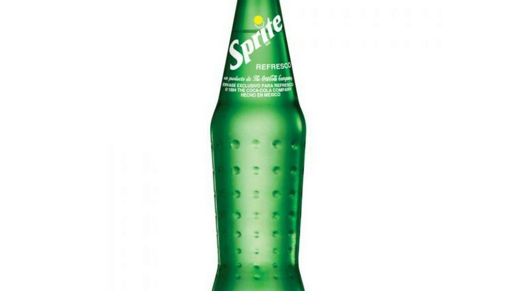 Bottle Of Sprite® · A 12 oz. glass bottle of Sprite®. A product of The Coca-Cola Company.
