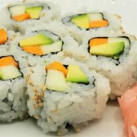 Veggie Combo Roll · Avocado, cucumber, and carrot.