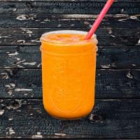 Mango Tango Shake · Two hearty scoops of vanilla ice cream, milk, and mango sauce, blended to delicious perfecti...