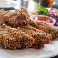 Wing Zap · Deep fried chicken wings marinated with Thai herbs and spices.