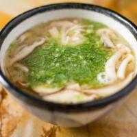 White Miso Soup · Tofu, wakame (seaweed).