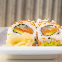 Mizu Sushi Roll (8) · Yellow tail, salmon, avocado, cucumber and tobiko.

Consumption of raw or undercooked seafoo...