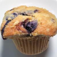 Blueberry Muffin · Macrina Bakery cornmeal blueberry muffin