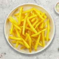 French Fries · Idaho potato fries cooked until golden brown garnished with salt.