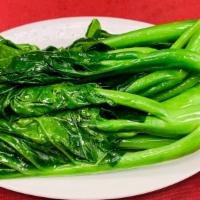 Chinese Broccoli W/Oyster Sauce · 