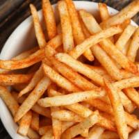 Ghost Fries · Fries with ghost pepper seasoning.