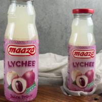 Lychee Juice · Contains the juice and flavor of the lychee fruit.