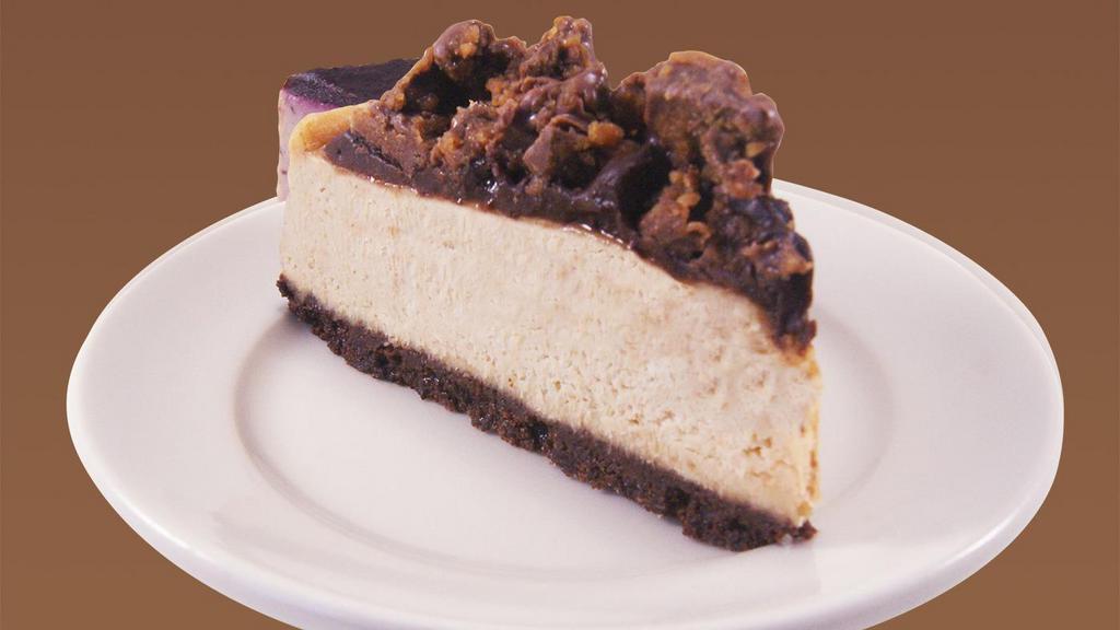 Peanut Butter Cup Cheesecake · 