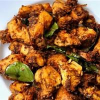 Chicken Pepper Masala · BONELESS CHICKEN COOKED WITH GARLIC, GINGER, BELL PEPPER, ONIONS & SPICES