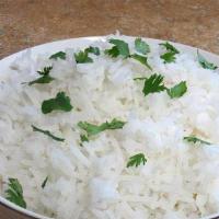 Steamed Rice · FRGARANT LONG GRAIN BASMATI RICE FROM HIMALAYAN FOOTHILL (VEGAN)