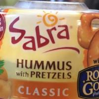 Hummus With Pretzels · 