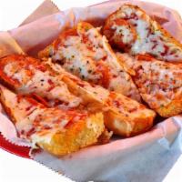Pepperoni Bread (6) · Rustic Italian garlic bread topped with pizza sauce and pepperoni, smothered with mozzarella...