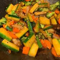 Hibachi Vegetable · Sauteed fresh garden vegetables Not 2pc shrimp.
