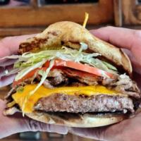 Ruth'S Deluxe · our ruth's burger with bacon