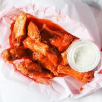 Wings · Most popular. Every 10 wings include one side of ranch.