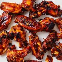 Korean Bbq Wings · Delicious wings tossed in a classic, Korean, sweet, and savory BBQ sauce.