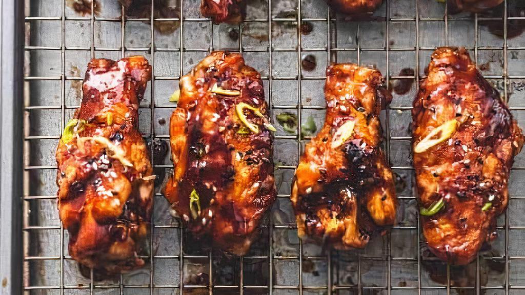 Spicy Korean Bbq Wings · Spicy. Wings tossed in a spicy Korean BBQ sauce.