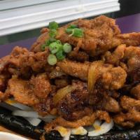 Chicken Teriyaki Combo · Grilled chicken and onion.