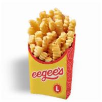Medium Fries · Warm crinkle cut fries. The perfect compliment to our famous eegee's Ranch Dressing