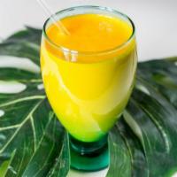 Mango Lassi · Vegetarian and Gluten-free. Yogurt drink.