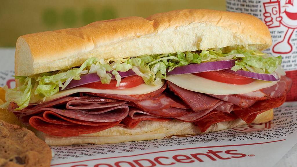 Italian · Freshly-sliced capicola, pepperoni, salami. Now served with 30% more freshly-sliced meat!