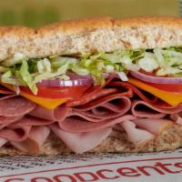 Goodcents Original · Freshly-sliced Ham, Bologna, Salami and Pepperoni. Now served with 30% more freshly-sliced m...