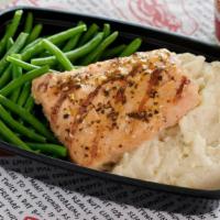 Grilled Alaskan Salmon · ALL Goodcents To Go meals include a 50 cent donation to a local charity. Grilled Alaskan sal...