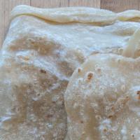 Godamba Roti · Paper-thin flatbread made with wheat flour

Contains gluten. Soy- and nut-free.