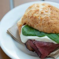 Lean Pastrami, Spinach & Cheese · Naturally gluten-free.