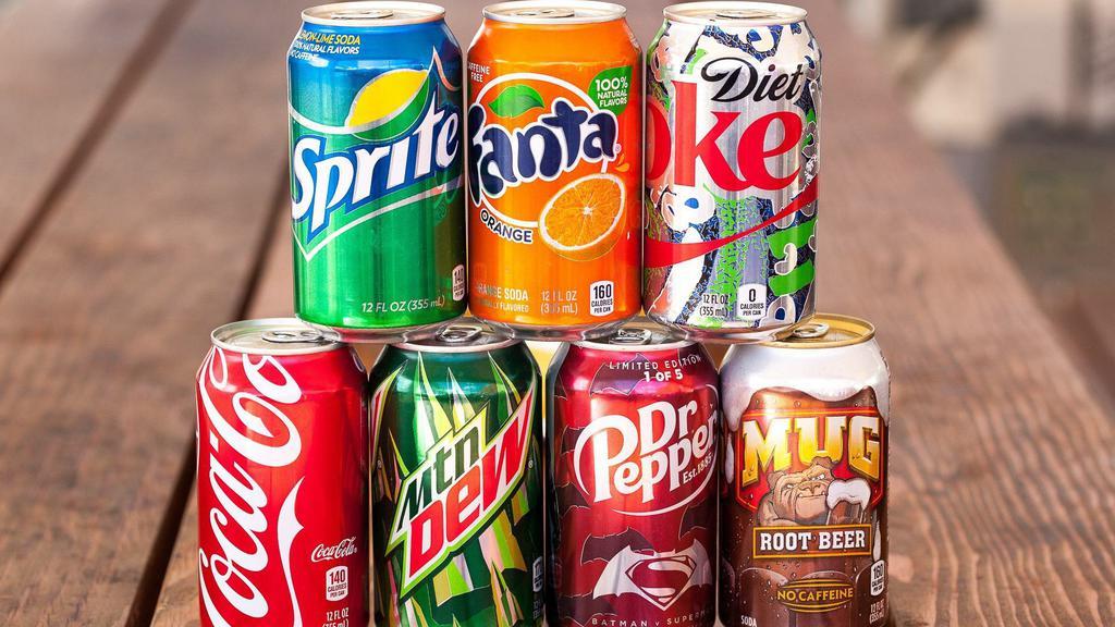 Canned Soft Drinks · 