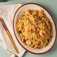 Combo Fried Rice · come with shrimp . chicken and roast pork
