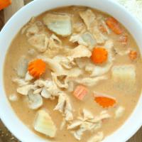 Small Curry Bowl · Choice of Chicken or No- Meat-------
Massman Curry- Potatoes, Carrots, Onions, Peanuts------...