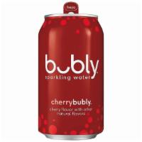 Bubly - Cherry Flavor · Cherry flavored sparkling water. 12oz.