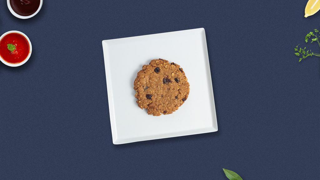 2 Oatmeal Raisin Cookies · Mouth-watering cookie for your holiday platter, with a crispy outside and a chewy center.