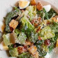Chipotle Caesar · Chopped Romaine, Black Bean, Roasted Sweet Corn, Cotija Cheese, Crouton with creamy Chipotle...