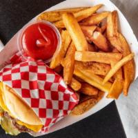 Drive Thru Burger
 · The basics! Beef patty, american cheese, secret sauce,The basics! Beef patty, american chees...