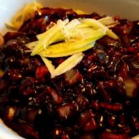 Special- Jajangmyun / 짜장면 · Noodle with black bean sauce.