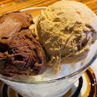 Gelati · Two scoops of chocolate , vanilla or salted caramel.