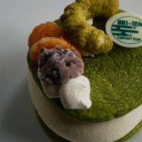 Matcha Cookie Sandwich · Vanilla ice cream between two house made Matcha cookies and with house made toppings.
Matcha...