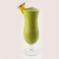 Detox Green · Detox Blend of banana, pineapple, spinach, kale and coconut water blended together. Get your...