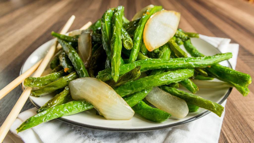 Sauteed String Beans Entree / 四季豆 · 