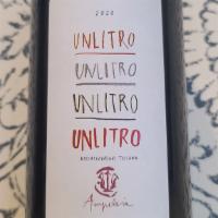 Ampeleia, Unlitro 2020 · Producer: Ampeleia
Name: Unlitro
Origin: Chile
Varietal: Pinot Noir
Type: Red Wine
Descripti...
