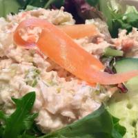 Chicken Salad Salad · Celery, carrots, onions, pickles Himalayan salt and our dairy-free mayo mixed with shredded ...