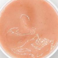 Strawbana Squeeze · Apple Juice, Strawberries, Bananas, Non-fat Frozen Yogurt