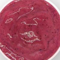 Heart Helper · Pomegranate Juice, Strawberries, Blueberries, Non-Fat Frozen Yogurt, Lean Shot