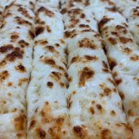 Super Cheese Bread (Medium) · Our fresh pizza dough topped with butter and our PT spice mix then loaded with mozzarella ch...